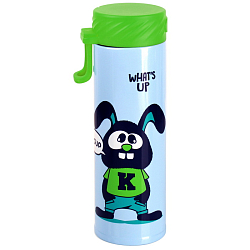 Бутылка (термос)  для воды (350 мл) (4вида)