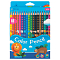 Карандаши 18цв трёхгранный корпус