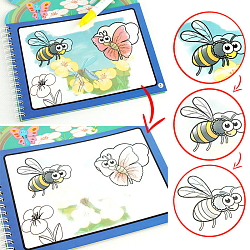 Раскраска  водная с маркером Насекомые