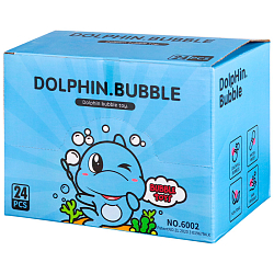 Мыльные пузыри Дельфин 30мл 14см
