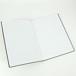 Бизнес-блокнот А4- 60л  Work book. No 2  интегр.переплет, иск.кожа, тиснение фольгой "Серебро"