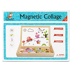 Доска "Magnetic collage". Игрушка
