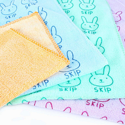 Салфетка кухонная 30*60см из микрофибры "Кролик" цвет ассорти