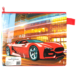 Папка  для тетрадей  А5 на молнии с рисунком "Darvish"