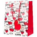 Пакет подарочный 18*23*10 см "Love"