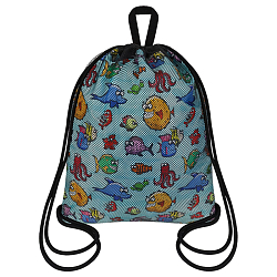 Сумка-мешок Аквариум, 2 отделения 45х35х7 см