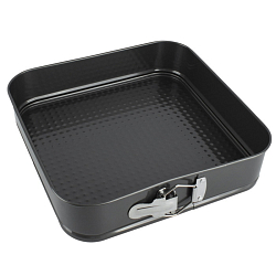 Формы для запекания разъемные (сердце, круг, квадрат) 3 шт. в наборе