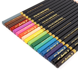 Карандаши 18цв круглый корпус "Дикий мир"