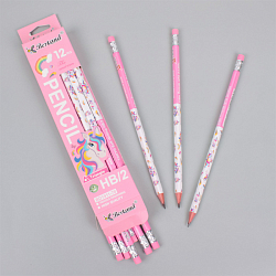 Карандаш ч/г с ластиком