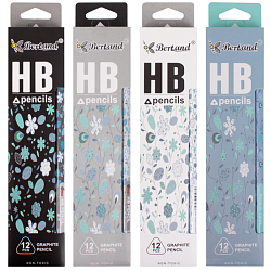 Карандаш ч/г с ластиком