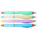 Ручка  авт. син. "Darvish" корпус цветной  с цветным резиновым держателем