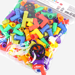 Конструктор детский пластиковый  80 деталей