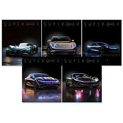 Тетрадь  48л кл "Элит-авто" обложка УФлак