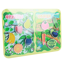 Сортер "Какая разница?Фрукты-овощи"