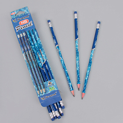 Карандаш ч/г с ластиком