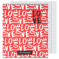 Тетрадь   48л кл. офсет-2  "Love"