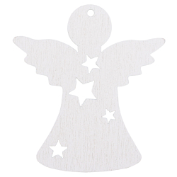 Подвески деревянные "Ангелочки" 6 шт в наборе