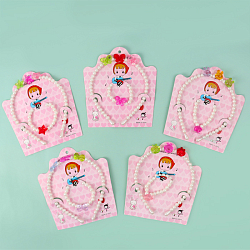 Ободок "жемчуг" для волос в наборе