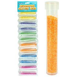 Декоративные блёстки "Неон" 6 цветов 12шт (набор)