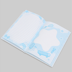 Блокнот 14,3*21см 80л в линейку "Футбол"