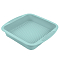 Форма для запекания квадратная голубая