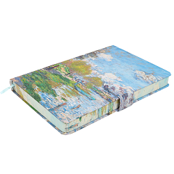 Блокнот 12,7*19 см 112л на магнитной застёжке "Весна у Сены"