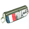 Пенал мягкий тубус "Darvish" ассорти с рисунком "достопримечательности городов"+дополнительный карма