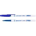 Ручка шар. синяя "Darvish" корпус белый