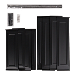 Лоток вертикальный 4 отделения металлический