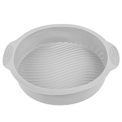 Форма для запекания круглая серая