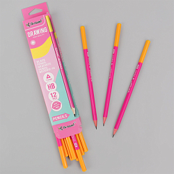 Карандаш ч/г корпус трёхгранный