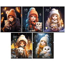 Тетрадь  48л кл "Девочки с милыми друзьями"