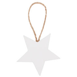 Подвески деревянные "Звёздочки" 8 шт в наборе