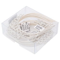 Ободок бежевый  для волос "диадема"