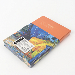 Блокнот 13*19см 112л "Ночное кафе" на магнитной застежке