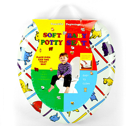 Сиденье для унитаза детское 28*29см ассорти