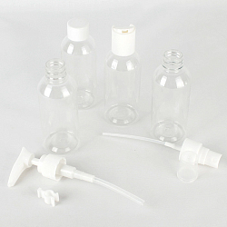 Бутылочки дорожные 55мл в наборе 4 шт