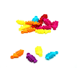 Декоративные подвески "Рыбья косточка"