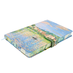 Блокнот 12,7*19 см 112л на магнитной застёжке "Ветью летом"