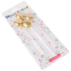 Свечи "Сердечки" 4шт. в наборе