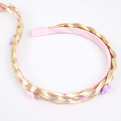 Праздничное украшение ободок "Косичка"