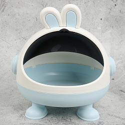 Ёмкость для мусора настольная "Космический зайка"