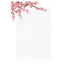 Блокнот 120*170мм 32л. кл. Аниме (девочка с катаной, фиолетовый)