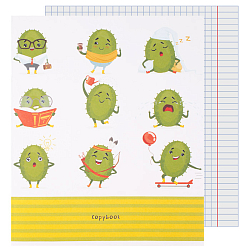 Тетрадь   48л кл. офсет-2  "Кактусы"