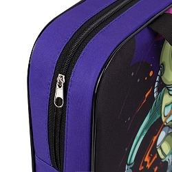 Папка детская с ручками ткань "Космический скейтбординг"