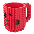Кружка-конструктор 400мл красная (УЦЕНКА)