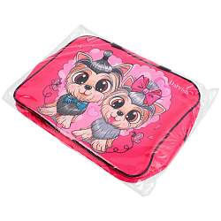 Папка детская с ручками ткань "Милые щенки"