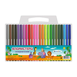 Фломастеры 24цв "Darvish" на водной основе