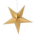 Праздничное украшение "Paper star" D60 золото