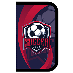 Пенал 1отдел.  190*115мм  SOCCER с откидной планкой